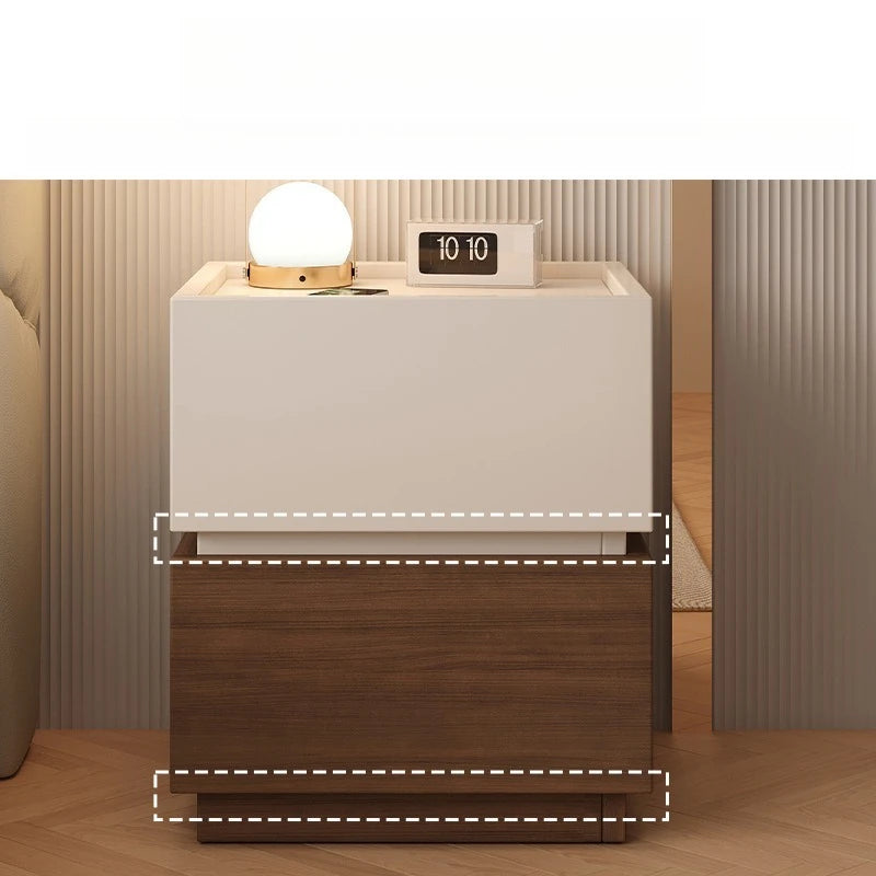 Modern Bedside Table Household Storage Free Combination Cabinet Sofa Bedrooms Bedside Nightstand Bedroom Furniture
