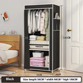 Assembly Closet for Clothes Storage Cabinet Wardrobes Magalu Store Sofa Bed Couch Mirrored Couple Clothes Guard Dressers Shoe