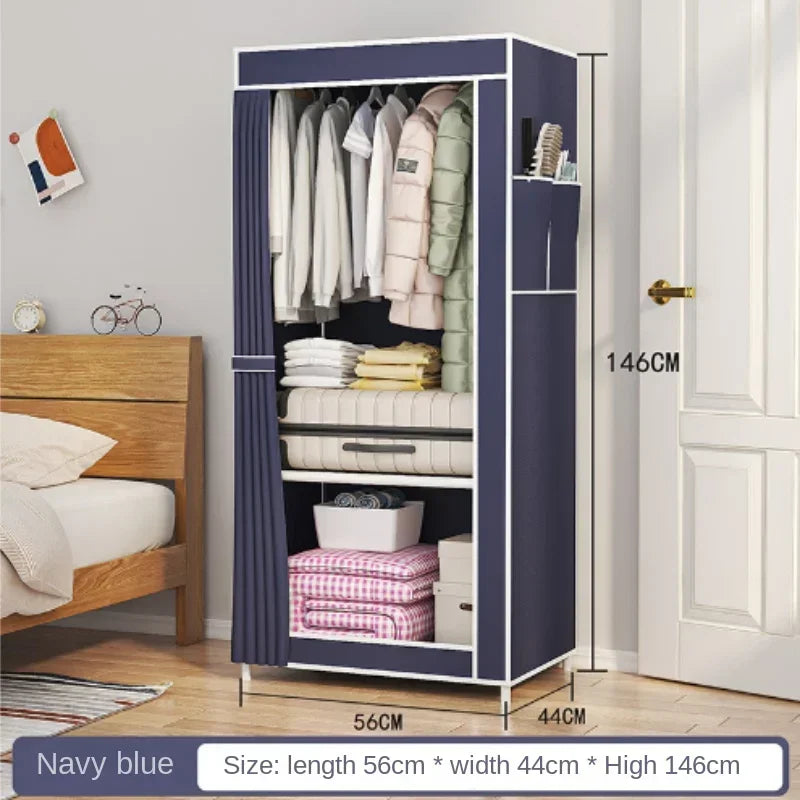 Assembly Closet for Clothes Storage Cabinet Wardrobes Magalu Store Sofa Bed Couch Mirrored Couple Clothes Guard Dressers Shoe
