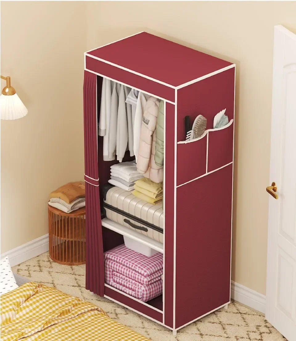 Assembly Closet for Clothes Storage Cabinet Wardrobes Magalu Store Sofa Bed Couch Mirrored Couple Clothes Guard Dressers Shoe